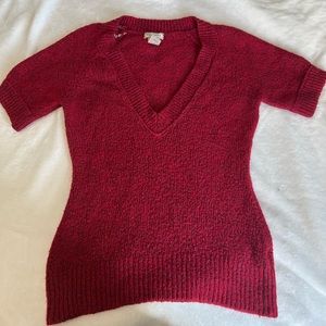 Red Arizona Jean Company knit sweater shirt